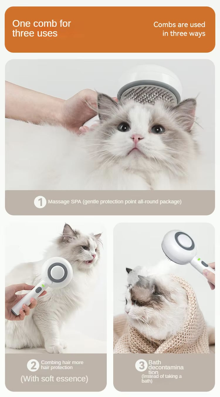 Pet Spray Hair Brush