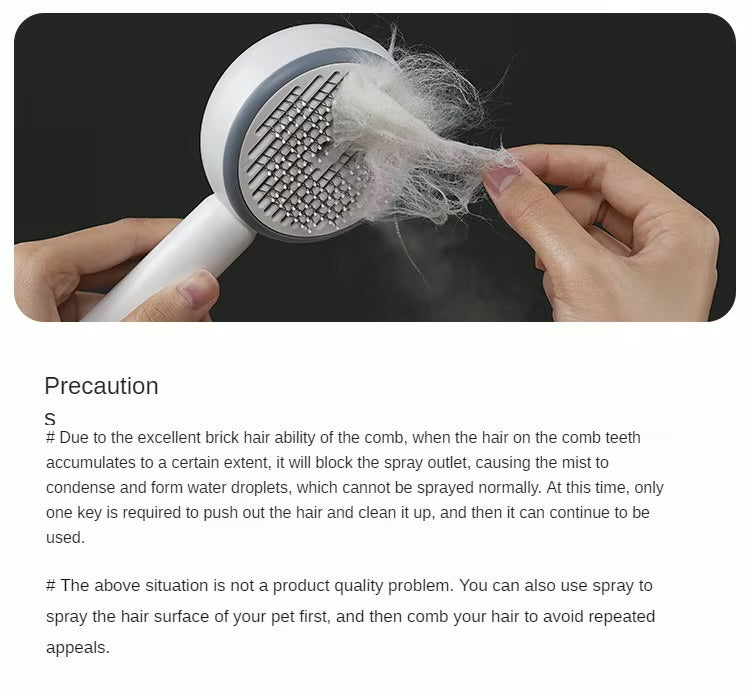 Pet Spray Hair Brush